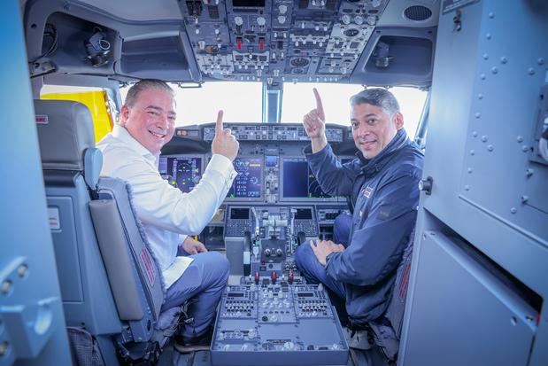 Arajet celebró la llegada de su aeronave número 12, un moderno Boeing 737 MAX 8.