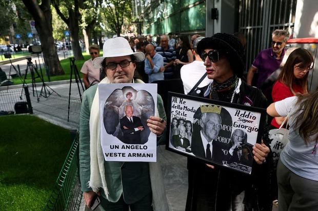 El testamento de Armani sorprende al mundo de la moda.