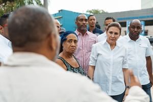 Carolina supervisa avances en los trabajos del bulevar de la Pedro Livio Cedeño