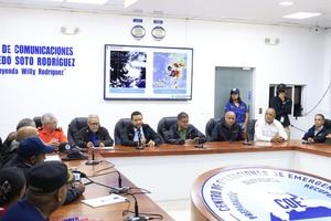 Lluvias continuarán durante el fin de semana en RD por Melissa