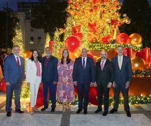 Encendido de la Navidad.