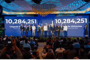 República Dominicana alcanza un récord de 10.2 millones de visitantes en 11 meses