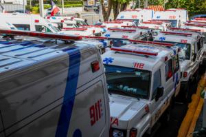 Sistema 911 refuerza su capacidad de respuesta con la entrega de 50 ambulancias modernas
