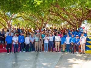 Carolina Mejía da la bienvenida a jefes de delegaciones en parque Taíno