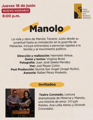 El legado de Manolo revive en el Museo de la Resistencia con documental y teatro