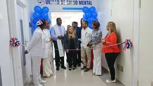 Inauguración de la Unidad de Salud Mental en el Hospital Dr. Ángel Contreras de Monte Plata