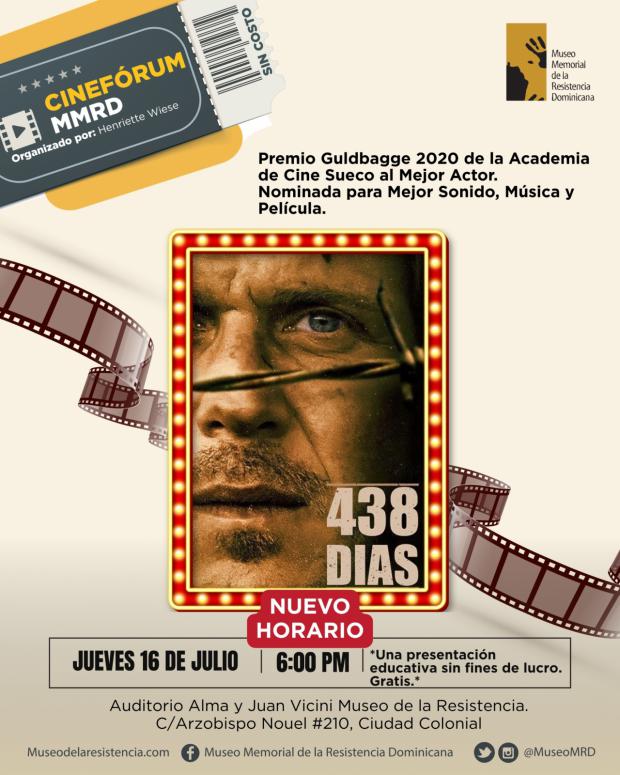 '438 Días': cine y debate sobre la libertad de prensa en el Museo de la Resistencia