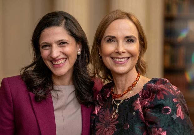 Eleonore Caroit y María Eugenia Mañon .