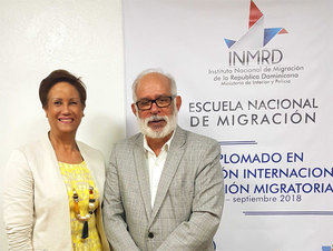 INM RD realiza master class con el experto en migración Wilfredo Lozano