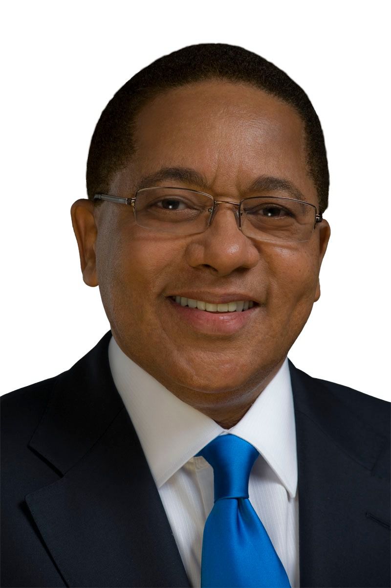 Ismael Reyes, candidato presidencial del Partido Demócrata Institucional (PDI).