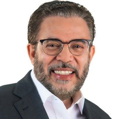 Guillermo Moreno, candidato presidencial por el partido Alianza País.