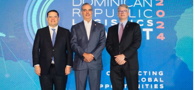 El presidente de la República Dominicana, Luis Abinader, inauguró el Dominican Republic Logistics Summit 2024 (DRLS2024), la primera cumbre de logística de