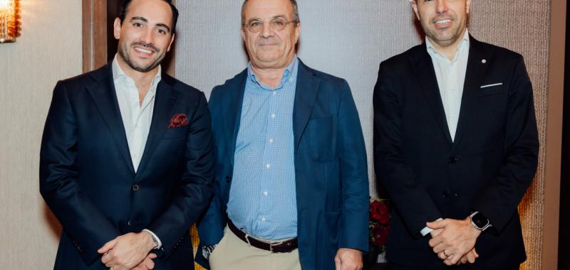 Jean Pierre Taboada, Antonio Castañer y Daniel Vancells