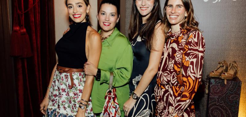 Rebeca Yunen, Cristina Bocaranda, Isabela Velutini y Alessia Zanetti.
