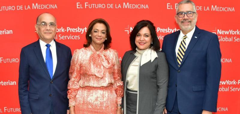 Directores del Centro Weill Cornell Medicine realizan presentación en el país