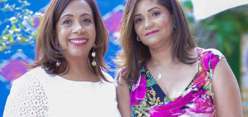 Daysi Medina y  Rosa Olga Medrano