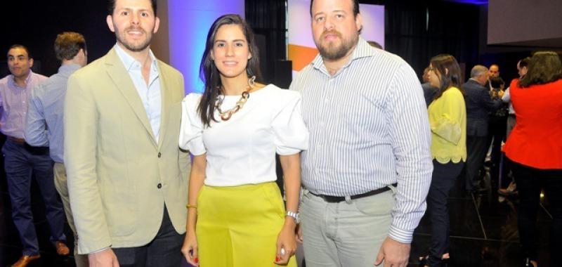 Carlos Eduardo Ros, Patricia Vargas y Pablo Beato