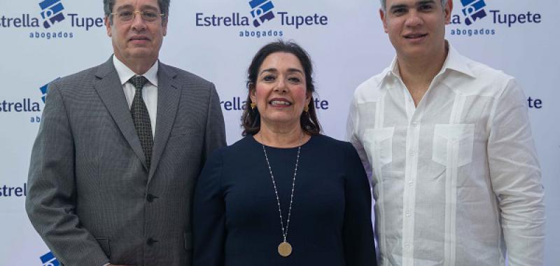 Rafael De Moya, Ingrid De Moya y Guillermo Estrella