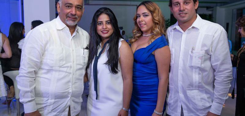 Rubén Reynoso, Vanessa Polo, Nicole Domínguez y Douglas Brea