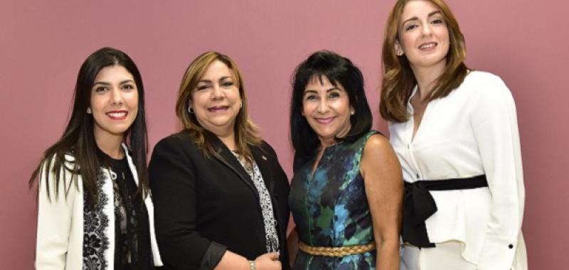 Dulce Martínez, Sarah Hernández, Marilyn Ortega y Alexandra Ortega