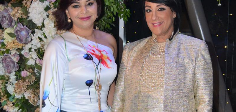 Melkis Díaz y Giannina Azar