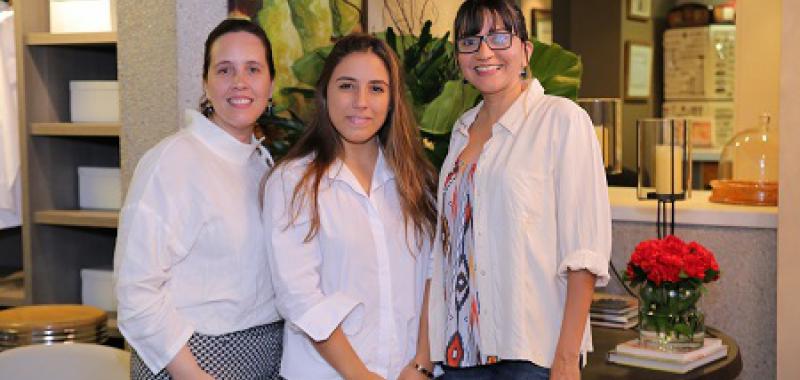 Laura Berrido, Laura García y Natacha Valiente
