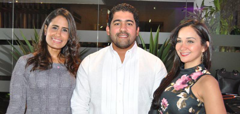 Alexandrish Rodríguez, Martin Robles y Massiel Guzmán