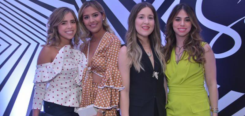 Dominique Barkhausen, Perla Cabral, Mariella De Soto y Gabriela Stefan