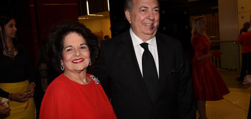 Gloria de Selman y Eduardo Selman.