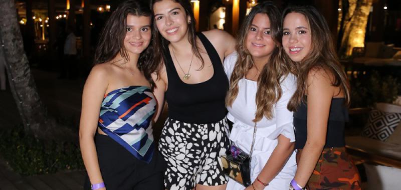 Victoria Batlle, Katerina Rodriguez, Alexa Barcelo e Isabela Ochoa