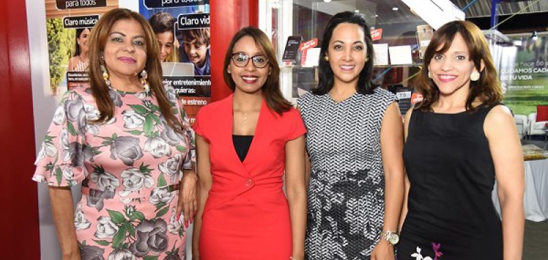 Bélgica Suárez, Fátima de la Rosa, Orietta Rodríguez y Tammy Vásquez