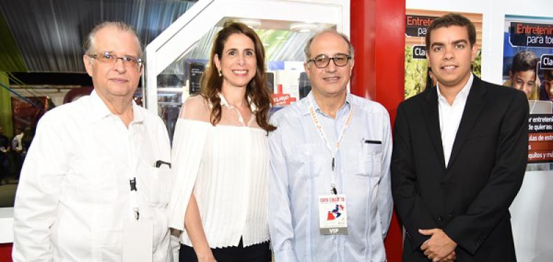 Carlos Fondeur. Alice Hieronimus, Raymundo Haché y Estifer Baldera