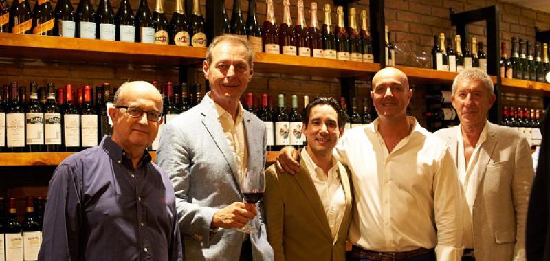 Antonio Rivas, Javier Schoendorff, Manuel Gomez, Luis Fraguas y Mariano Fuster