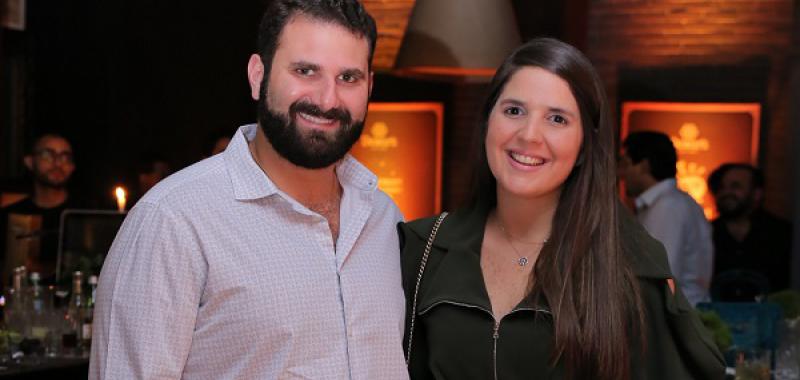 Daniel Miladeh y Ellen Collin