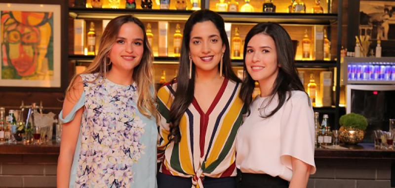 Laura González, Sara Pimentel y María Amelia Balaguer