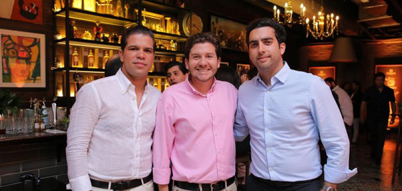 Marcos Balaguer, Walid Dagher y Andrés Canaán