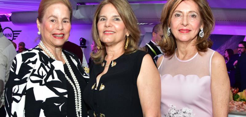 Maggy Rodríguez, Sandra de Zeller y Mirian de Ginebra