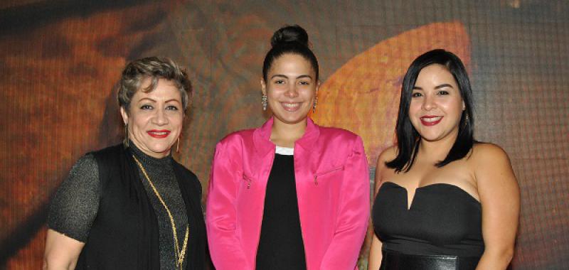Doris González, Zoila Flaquer y Carmen Roldán