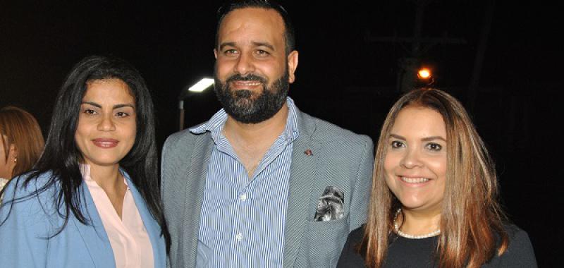  Wendy Henríquez, Ángel Luis Cabrera y Elvira Díaz