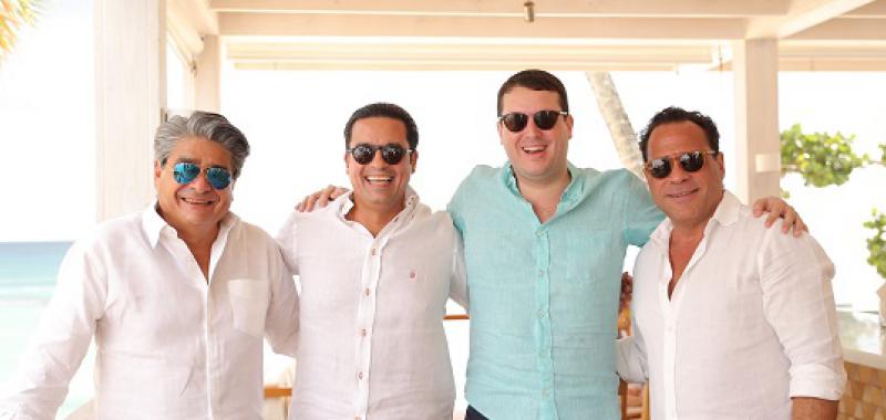 José Luis Ochoa, Omar Elias, Mark Tiernay y José Calzada