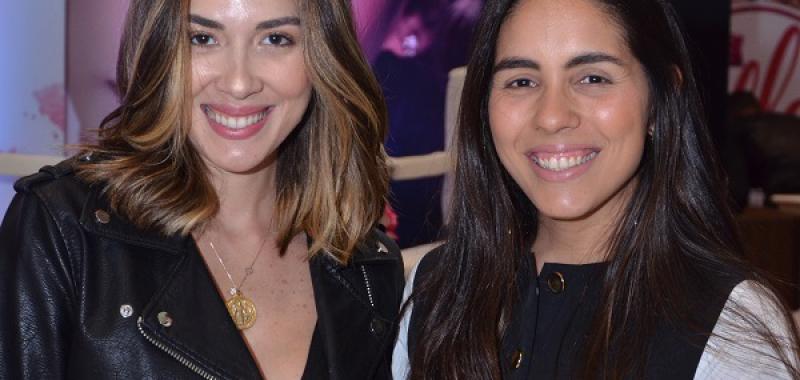 Gaby Desangles y Yazmín Yeara.