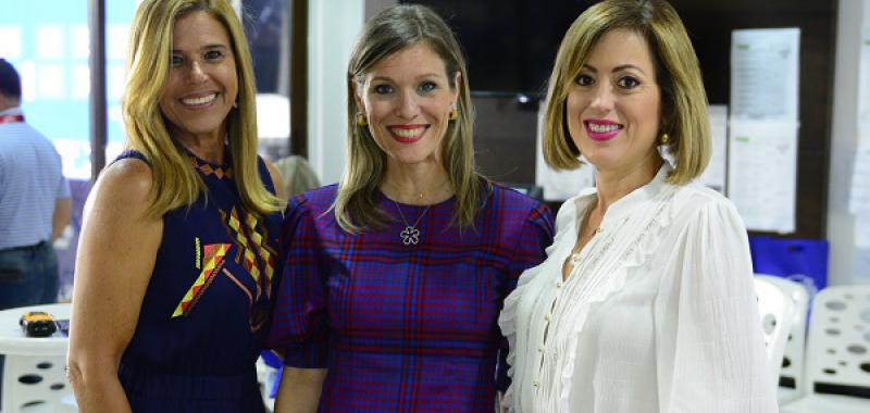 Laura Fernandez, Marianne Eckhardt y Alexandra Mejia Arcala