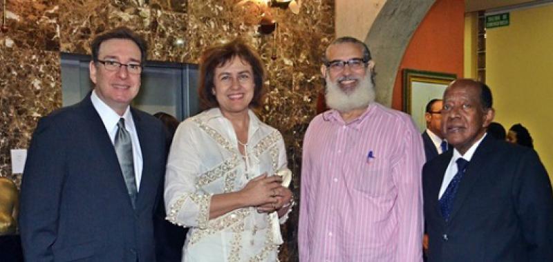Carlos Acero, Angela Caba, Jimmy Hungria y Miguel Heredia
