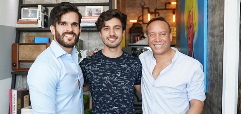 Juan Sebastian Rios, Sebastian Franco y José Jhan